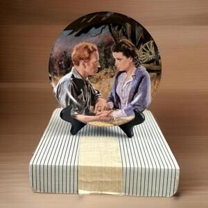 Vintage Collector Plate Gone With The Wind   “Scarlett After The War” 1988